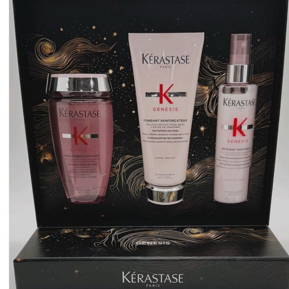 Kerastase Genesis Trio Shampoo, Conditioner, Defense Thermique KIT 2024. NEW